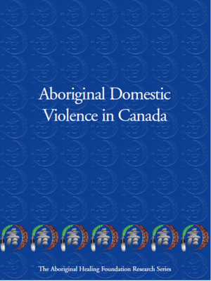 cover image of Aboriginal Domestic Violence in Canada